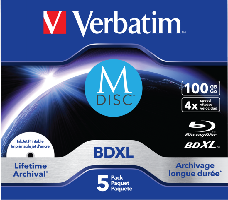Verbatim MDISC 100 GB Blu-ray Disc